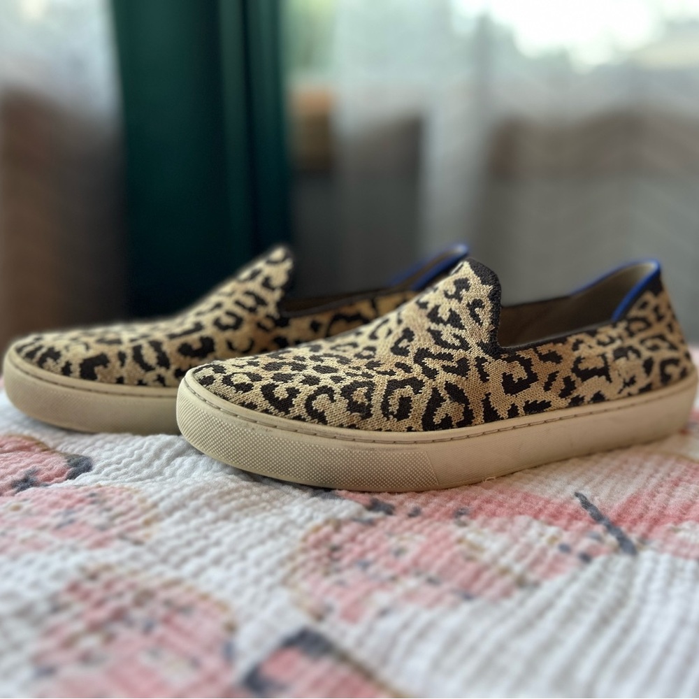 ROTHY’S Leopard Print Slip-On Sneakers - Picture 5 of 5